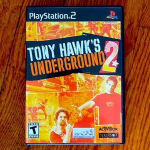 PS2 Tony Hawk’s Underground Game - Previously owned barley used, great condition